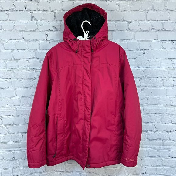 L.L. Bean Women's Winter Warmer Jacket, Size 2X Regular,‎ Red - Picture 1 of 9